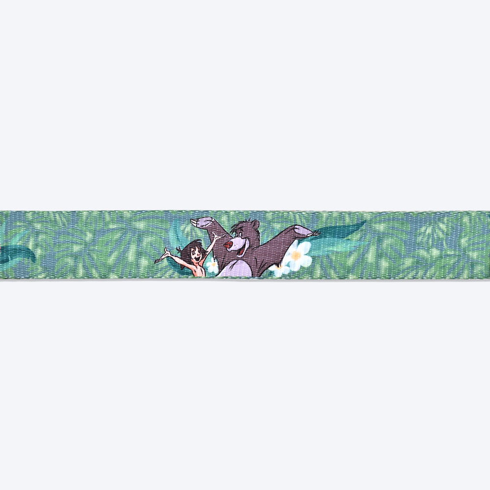 HUFT X©Disney 2.0 Jungle Book Printed Dog Collar - Green - Heads Up For Tails