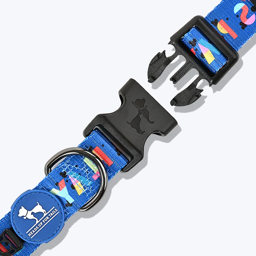 HUFT X©Disney 2.0 Mickey Printed Dog Collar And Leash Set - Heads Up For Tails