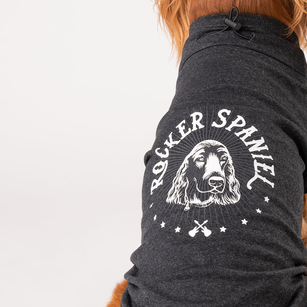 HUFT Rocker Spaniel T-shirt - Heads Up For Tails