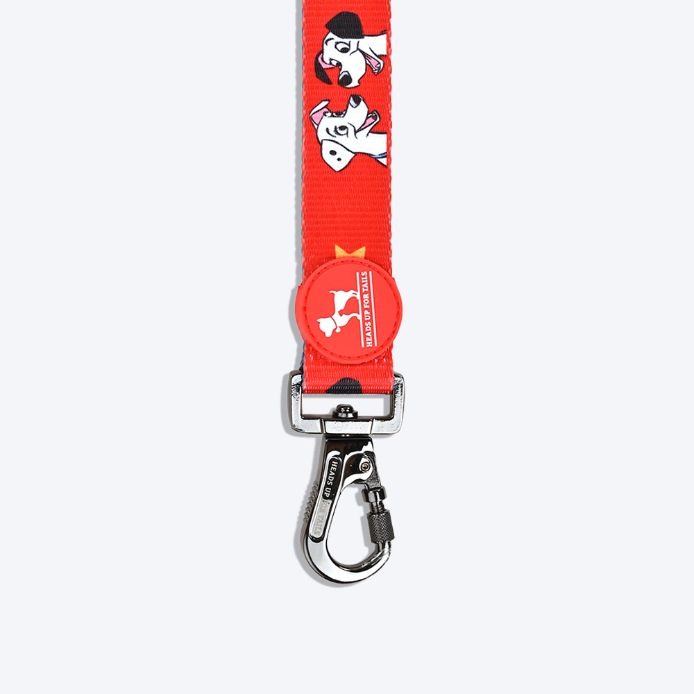 HUFT X©Disney 2.0 Dalmatian Printed Dog Leash - Red and Navy - Heads Up For Tails