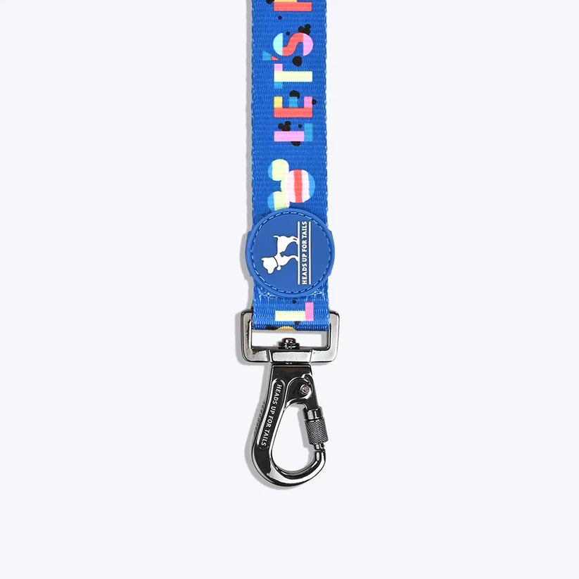 HUFT X©Disney 2.0 Mickey Printed Dog Collar And Leash Set - Heads Up For Tails