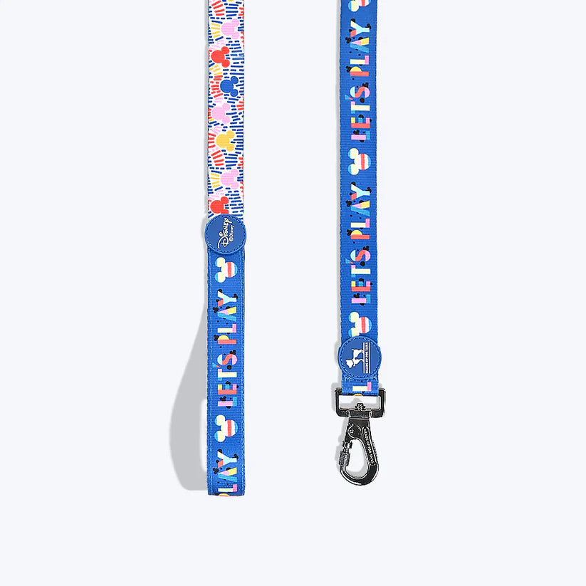 HUFT X©Disney 2.0 Mickey Printed Dog Collar And Leash Set - Heads Up For Tails