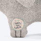 Paws For Earth Wool Felt Elephant Plush Toy For Dogs - Grey - Heads Up For Tails