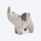Paws For Earth Wool Felt Elephant Plush Toy For Dogs - Grey - Heads Up For Tails