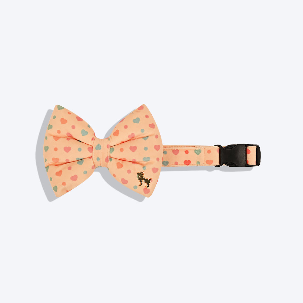 HUFT All My Heart Birthday Dog Bowtie with Strap - Heads Up For Tails