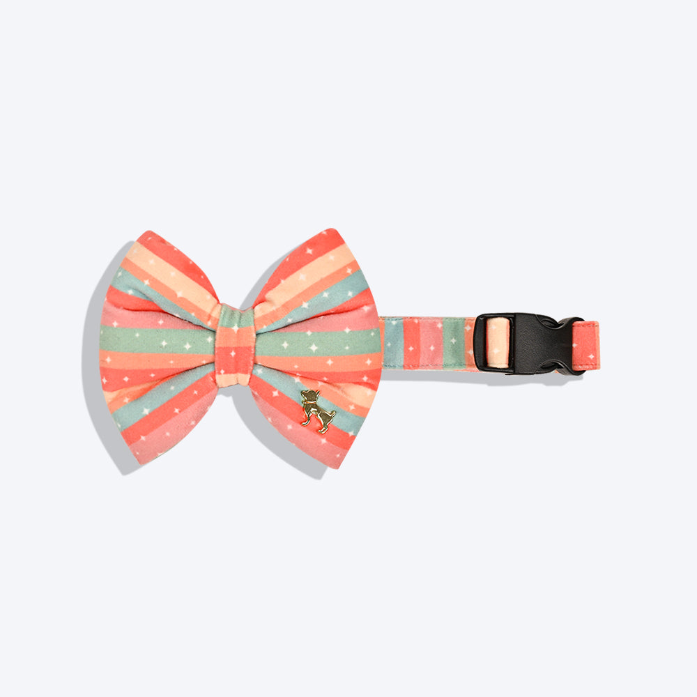 HUFT Funfetti Dog Bowtie with Strap - Heads Up For Tails