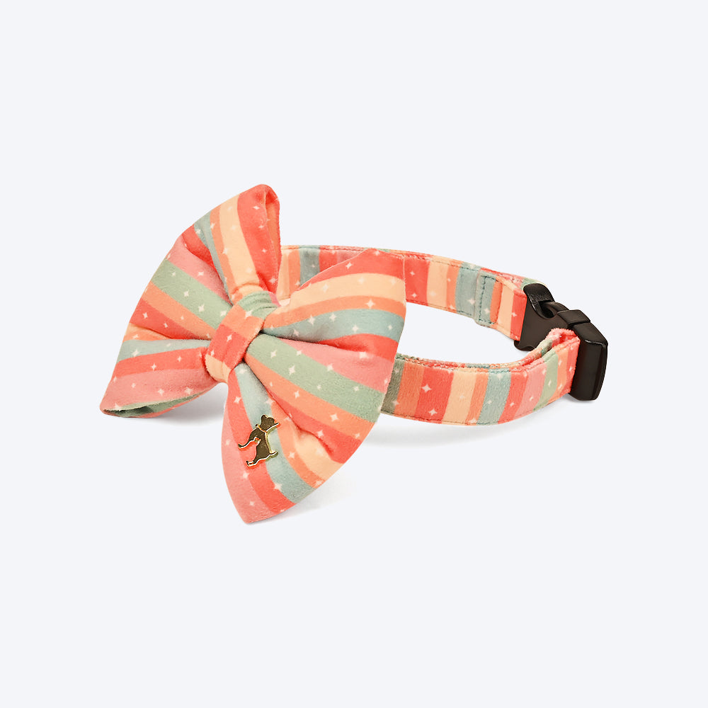 HUFT Funfetti Dog Bowtie with Strap - Heads Up For Tails