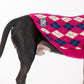 HUFT Argyle Pet Sweater - Pink/Cream - Heads Up For Tails