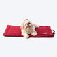 HUFT Majestic Maroon Quilted Dog Mat - Heads Up For Tails