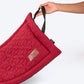 HUFT Majestic Maroon Quilted Dog Mat - Heads Up For Tails