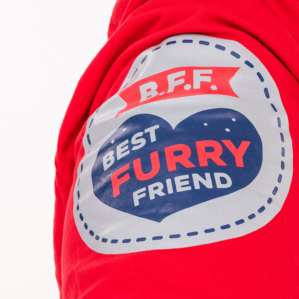 HUFT Fleece Dog Sweatshirt - Red-5
