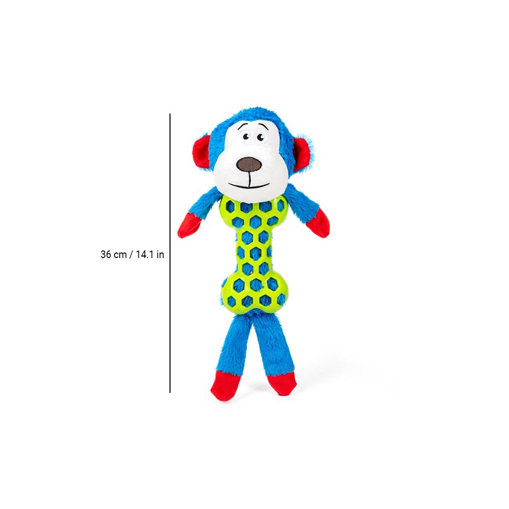 HUFT Jungle Pal Monkey Rope Dog Toy - Heads Up For Tails