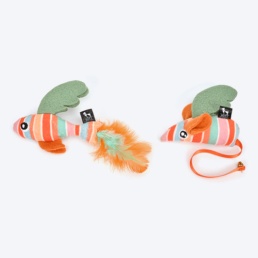 HUFT Birthday Fairy Mouse & Fish Toy For Cat (Set of 2) - Heads Up For Tails