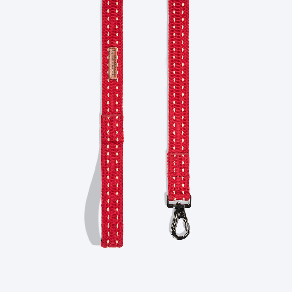 HUFT Trot Along Dog Leash - Maroon_01