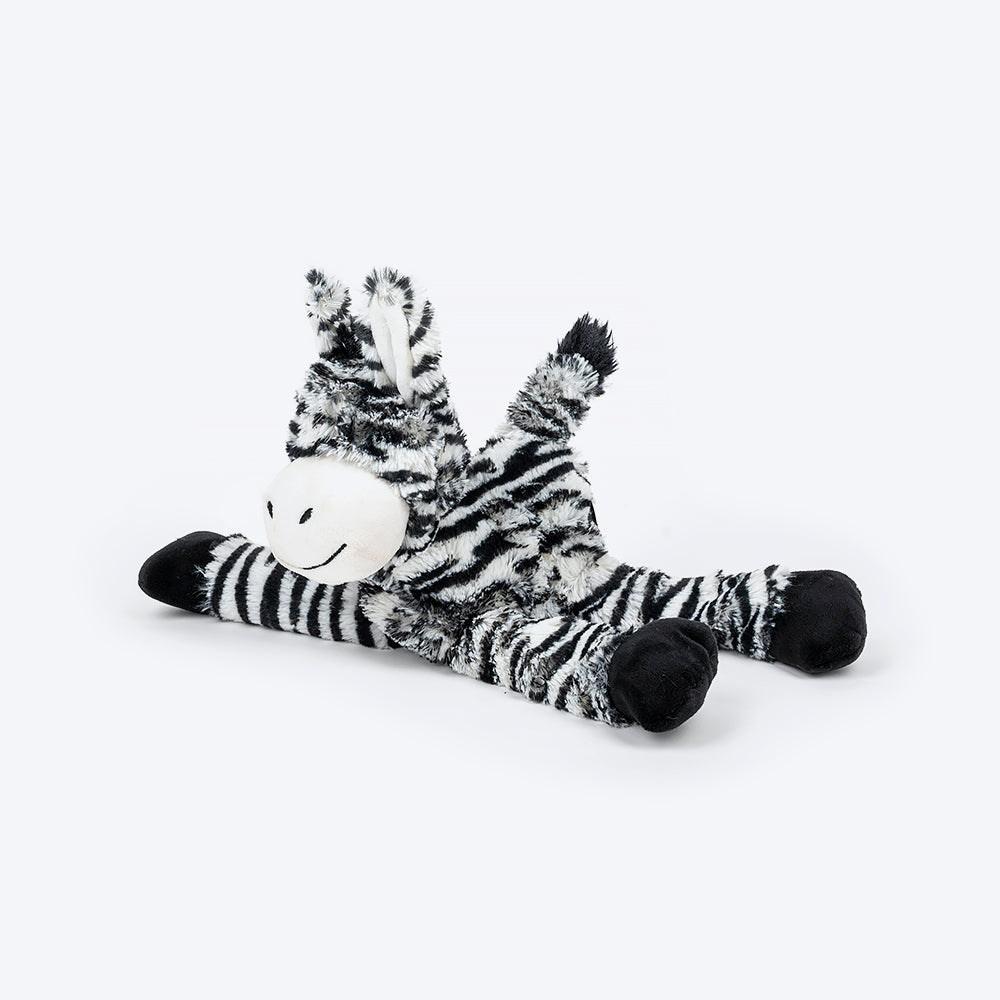 HUFT Stripey Zebra Rope Dog Toy - Heads Up For Tails