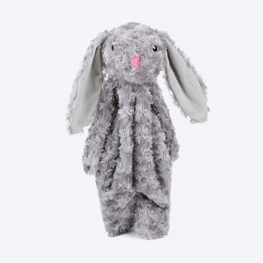 HUFT Bunny Boo Dog Toy - Grey - Heads Up For Tails