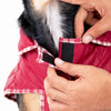 HUFT Grrberry Quilted Dog Jacket- Burnt Red - Heads Up For Tails