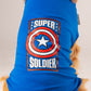HUFT X©Marvel T-Shirt For Dogs - Blue - Heads Up For Tails