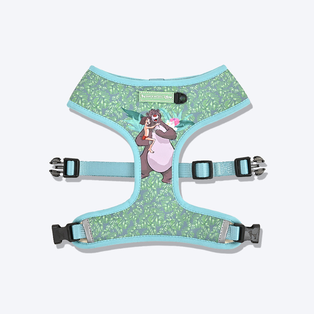 HUFT X© Disney 2.0 Jungle Book Reversible Dog Harness - Green - Heads Up For Tails