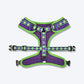 HUFT X©Marvel 2.0 Hulk Printed Reversible Dog Harness (Green and Purple) - Heads Up For Tails