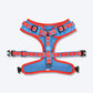 HUFT X© Marvel 2.0 Captain America Printed Dog Harness (Blue and Red)_09