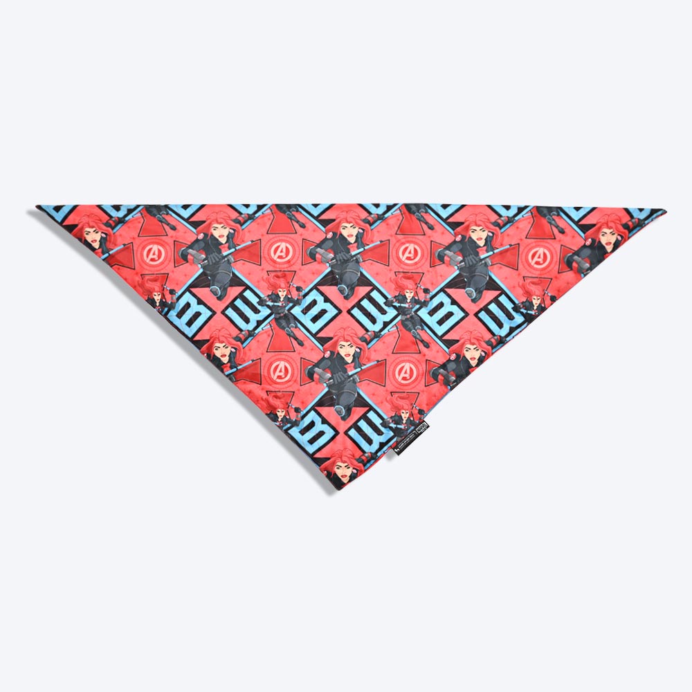 HUFT Marvel Black Widow Knot Dog Bandana-4