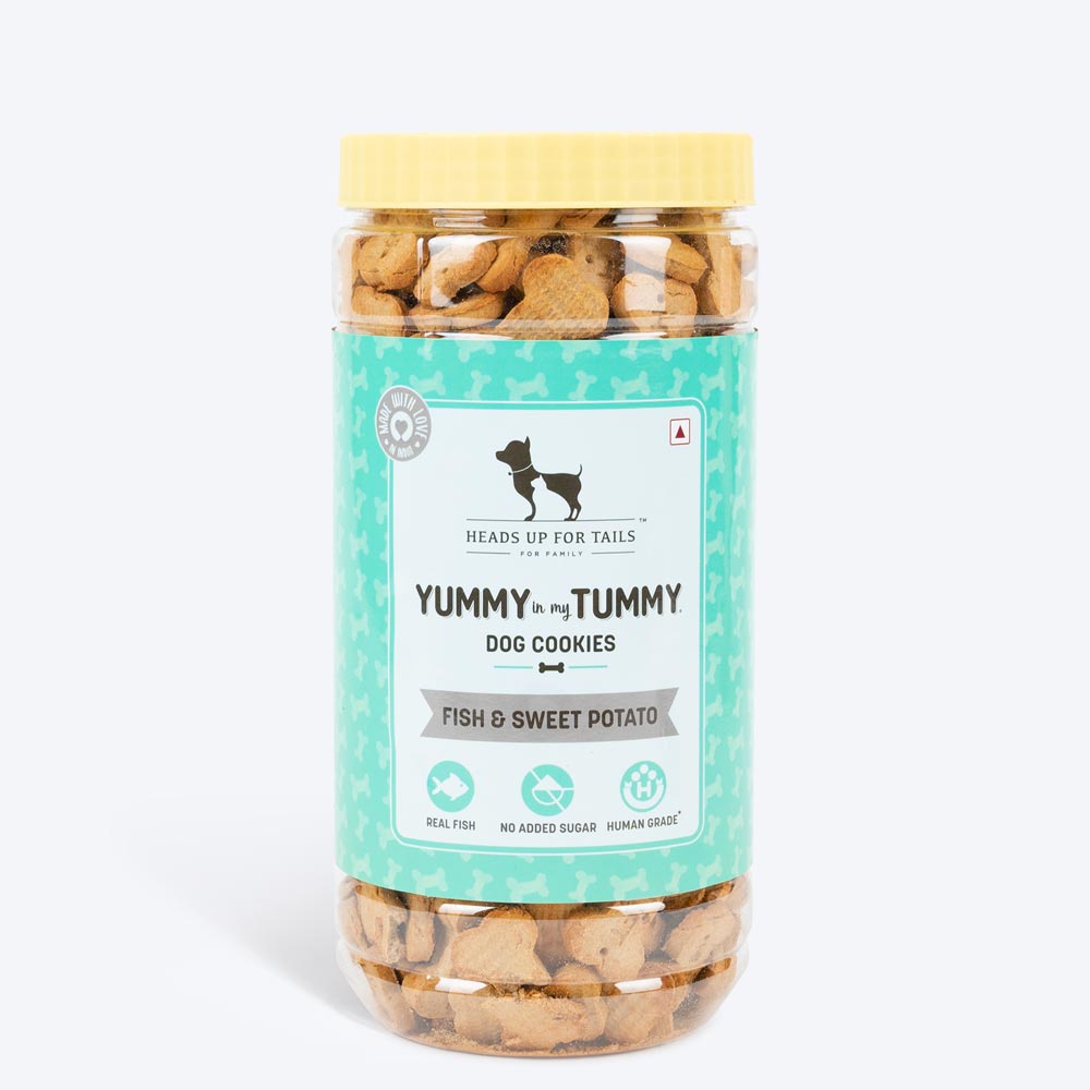 HUFT YIMT Fish And Sweet Potato Dog Biscuits - Heads Up For Tails