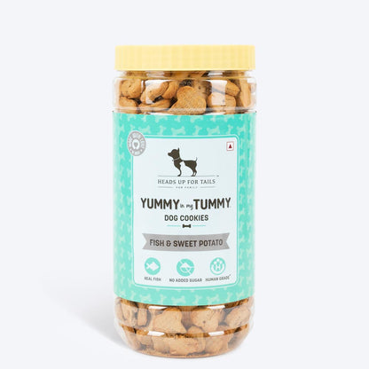 HUFT YIMT Fish And Sweet Potato Dog Biscuits - Heads Up For Tails