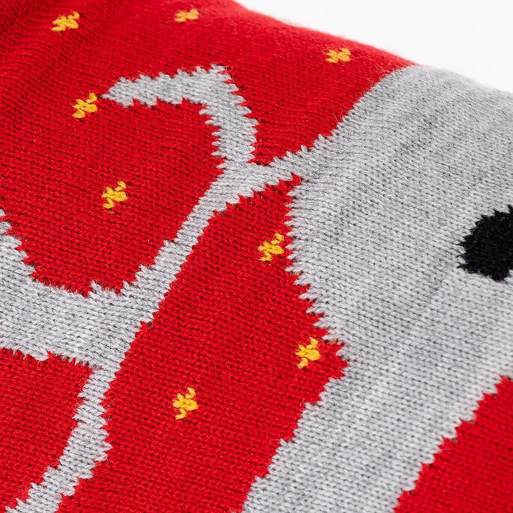 HUFT Winter Huggable Sweater - Red - Heads Up For Tails