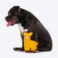 Dash Dog Wild Llama Comfort Dog Toy - Mustard - Heads Up For Tails