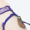 Dash Dog Circle Double Harness - Aqua Blue & Lavender - Heads Up For Tails