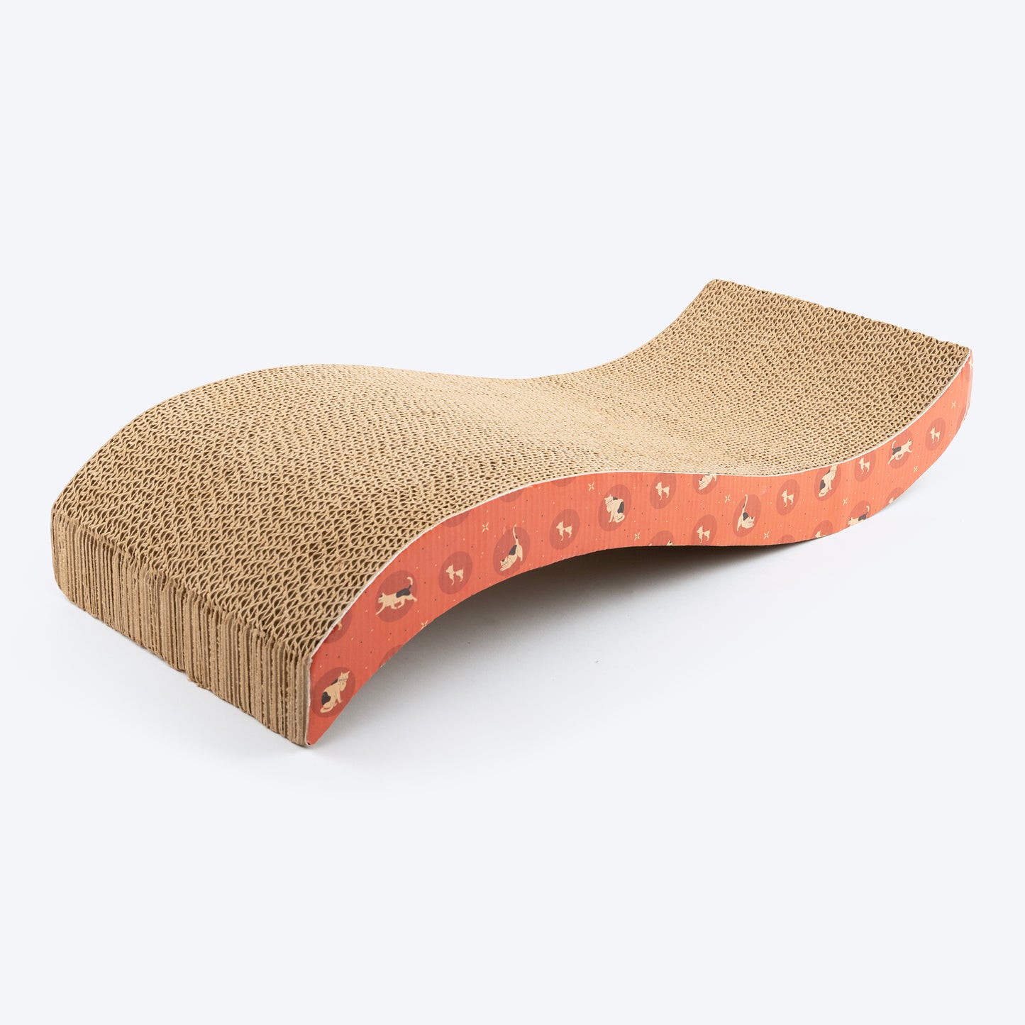 HUFT ScratchVille Cat Scratcher - Orange - Heads Up For Tails