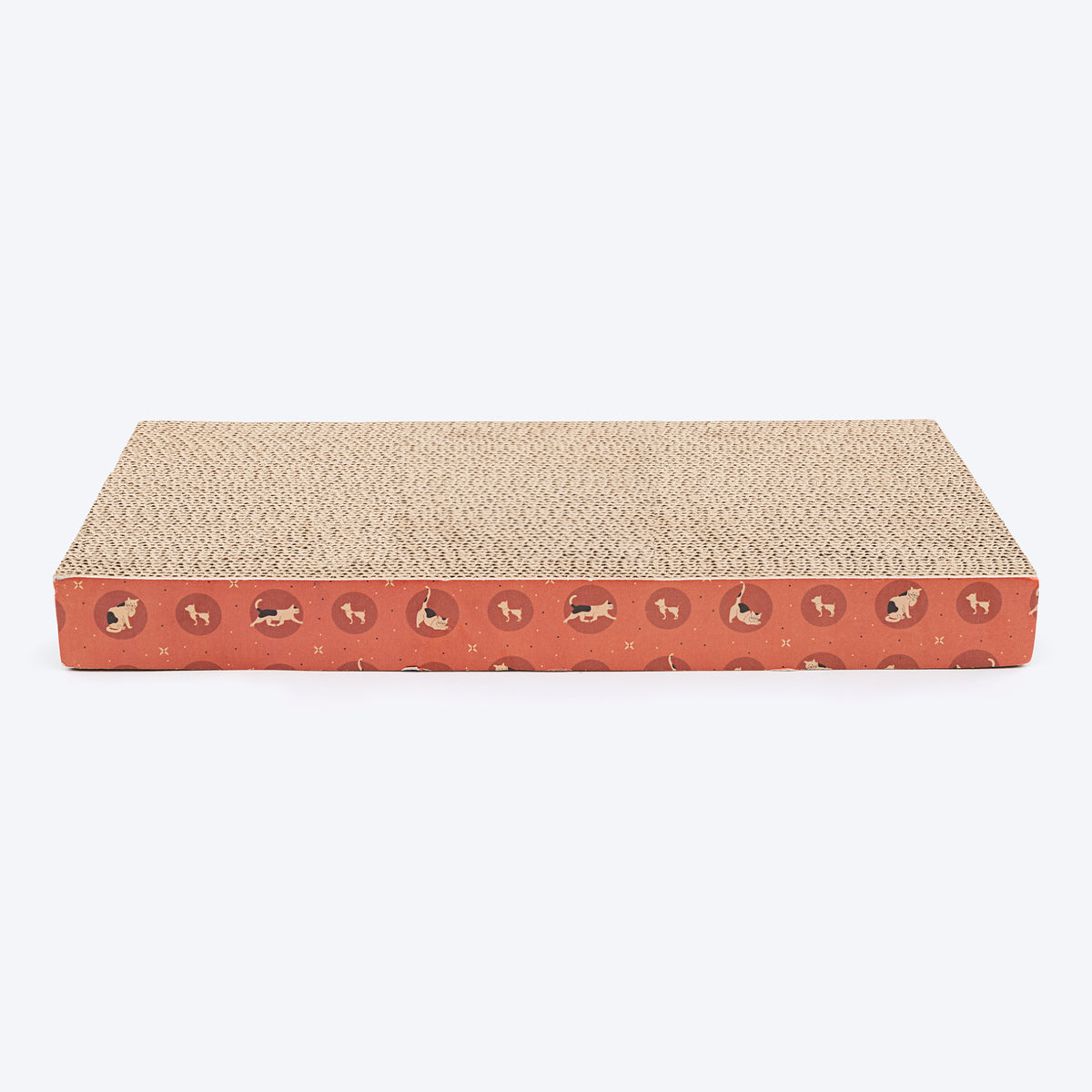 HUFT Purrfect Playground Cat Scratcher - Orange