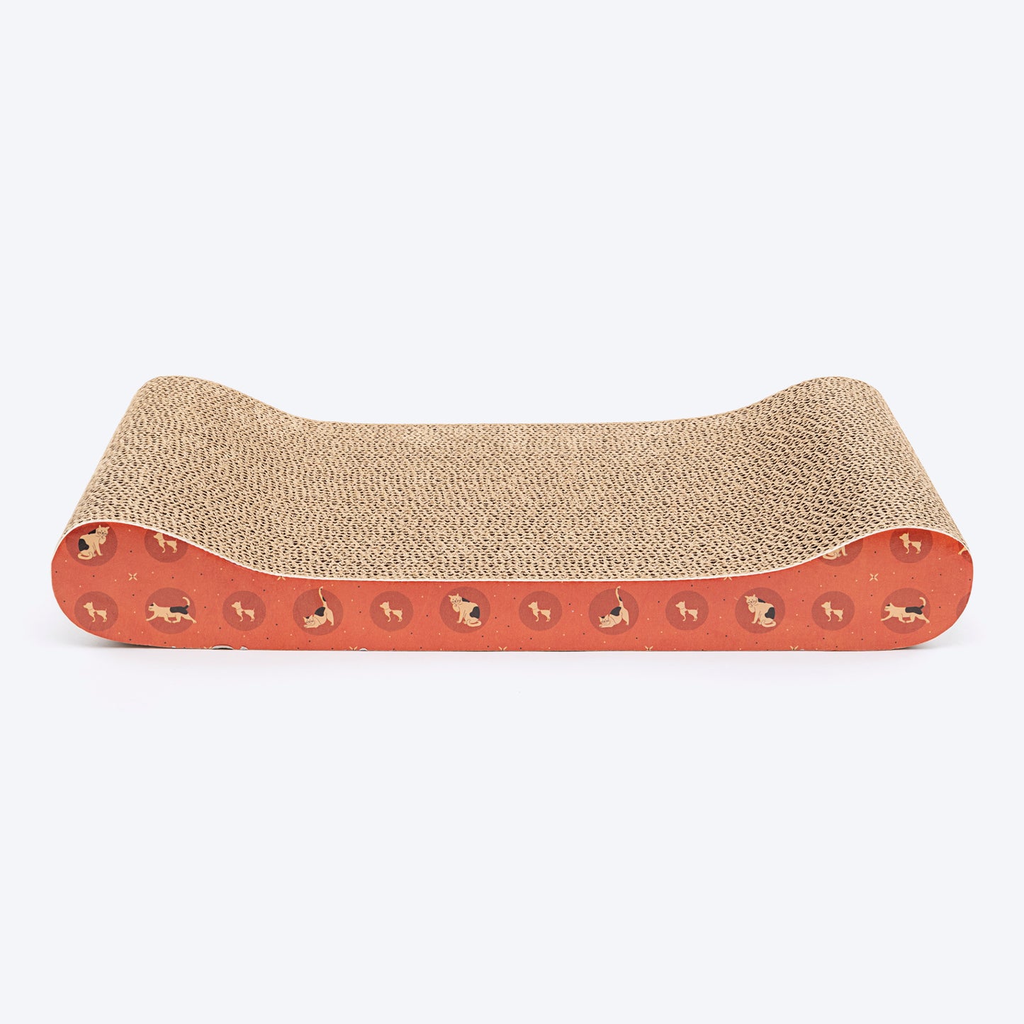 HUFT Feline Frenzy Cat Scratcher - Orange - Heads Up For Tails