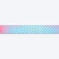 Dash Dog Flow Padded Collar - Pink And Aqua Blue - Heads Up For Tails
