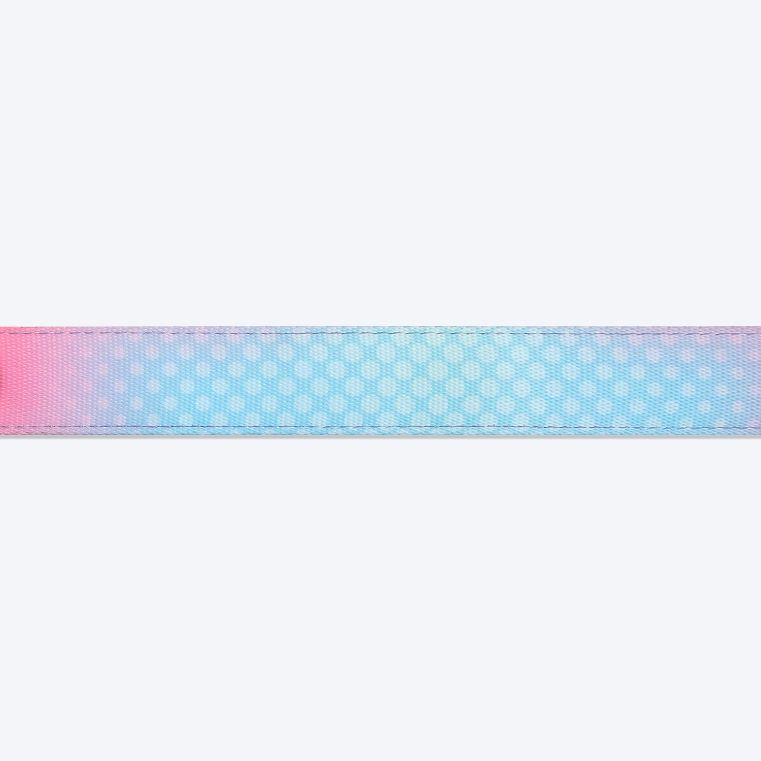 Dash Dog Flow Padded Collar - Pink And Aqua Blue - Heads Up For Tails
