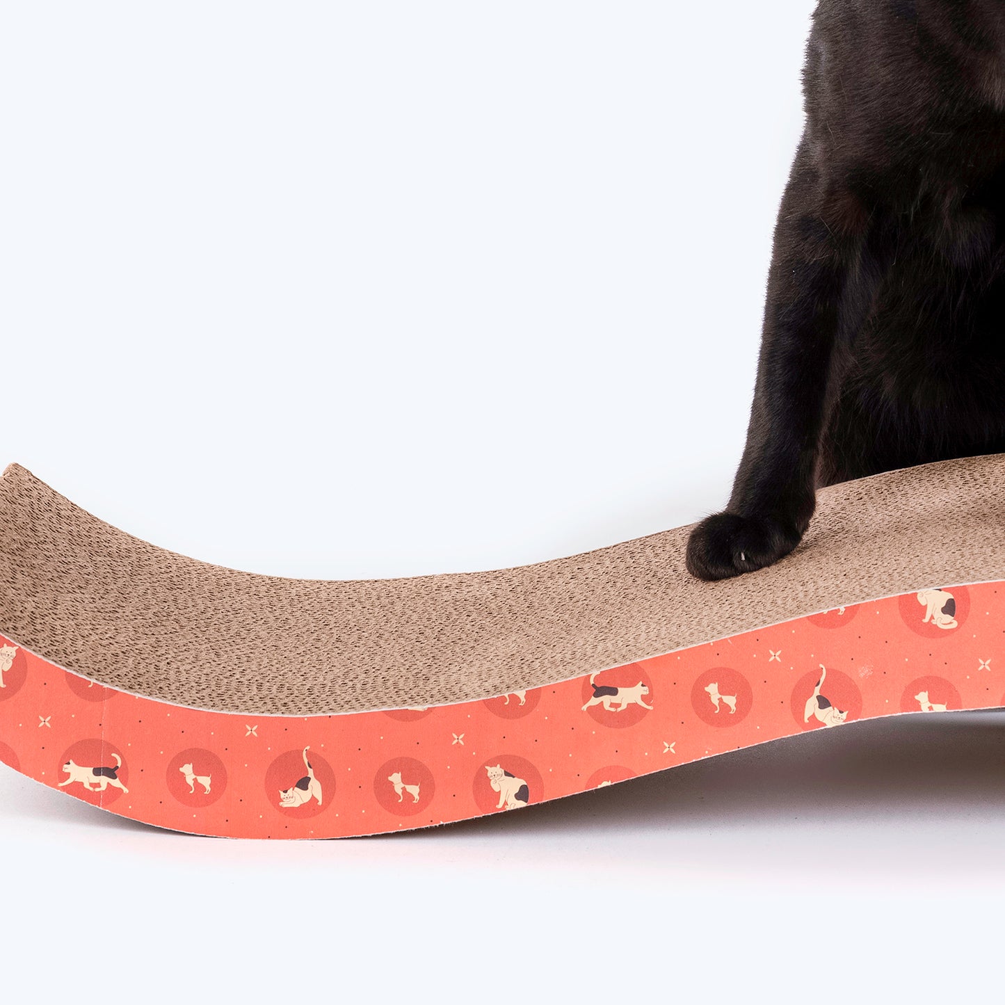 HUFT ScratchVille Cat Scratcher - Orange - Heads Up For Tails