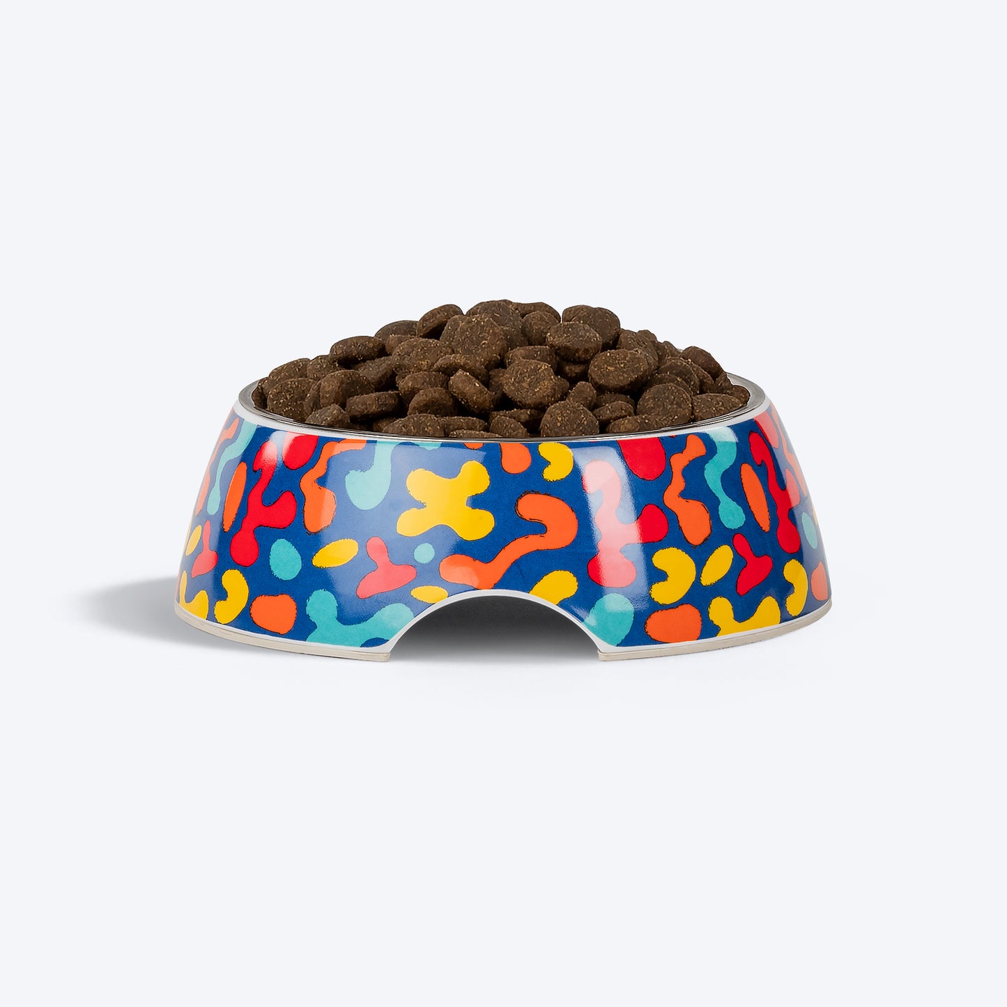 HUFT Colour Craze Melamine Bowl For Dogs And Cats - Heads Up For Tails