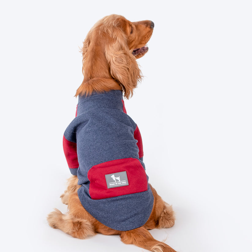 HUFT Colour Block Pocket Pet Sweatshirt