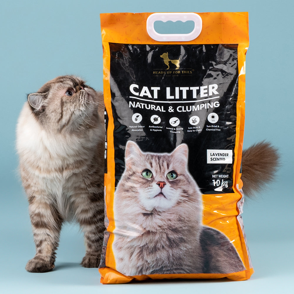 HUFT Cat Litter (Natural & Clumping) - Lavender Scented - 10 kg_02