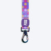 Dash Dog Circle Printed Leash - Violet & Red - Heads Up For Tails