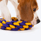 Dash Dog Round Trip Rope Dog Toy - Mustard & Violet - Heads Up For Tailsav_09