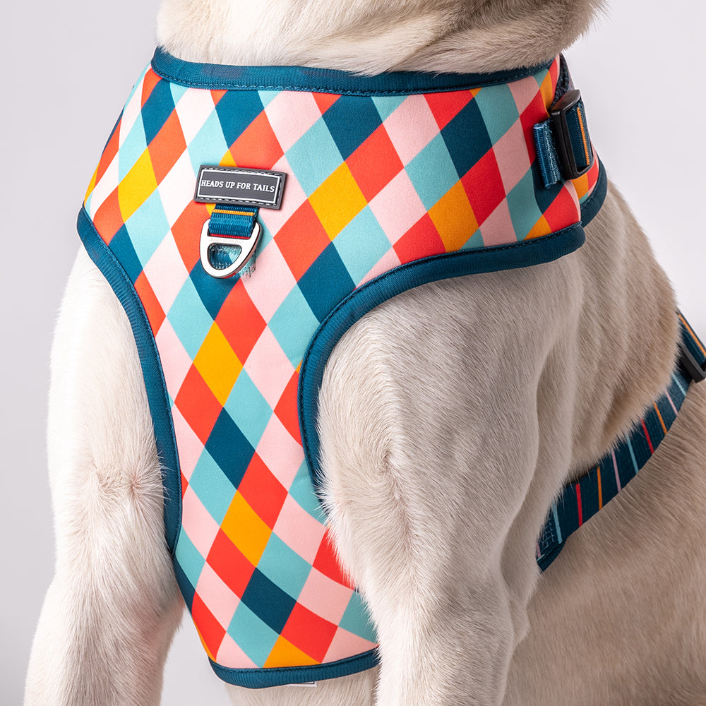 HUFT Sunset Strokes Printed Dog Harness - Heads Up For Tails