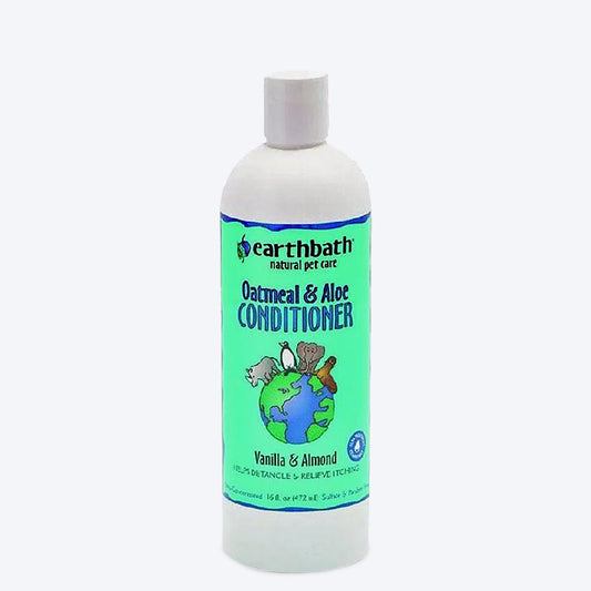 Earthbath Oatmeal & Aloe Dog Conditioner (Vanilla & Almond) - Heads Up For Tails