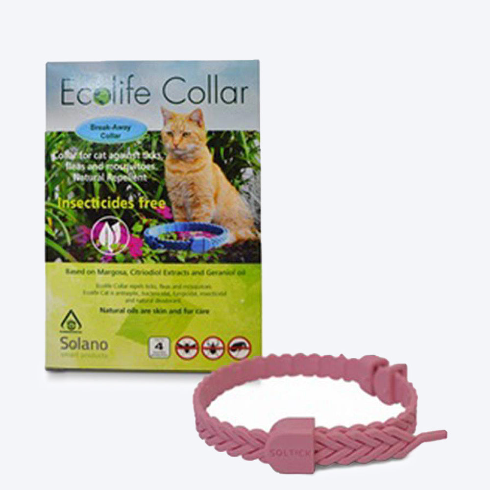 Ecolife Tick & Flea Collar for Cats - Heads Up For Tails