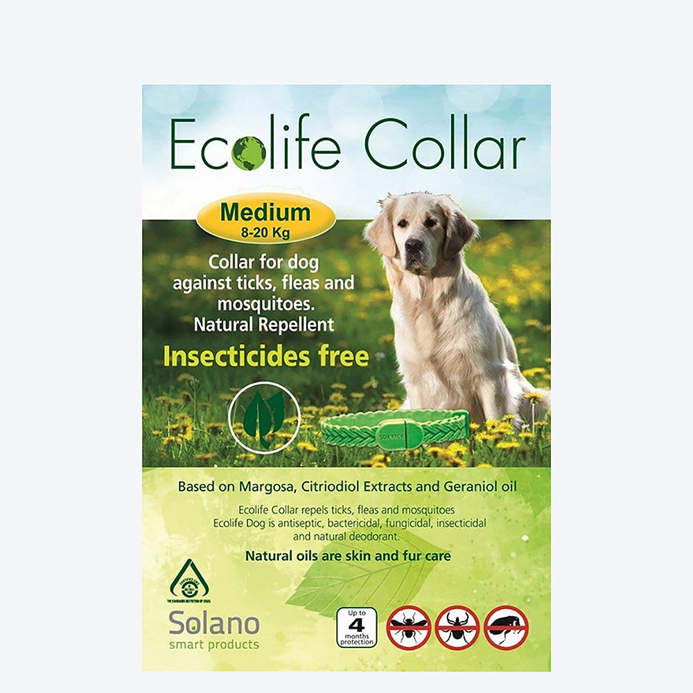 Ecolife flea and tick collar hotsell