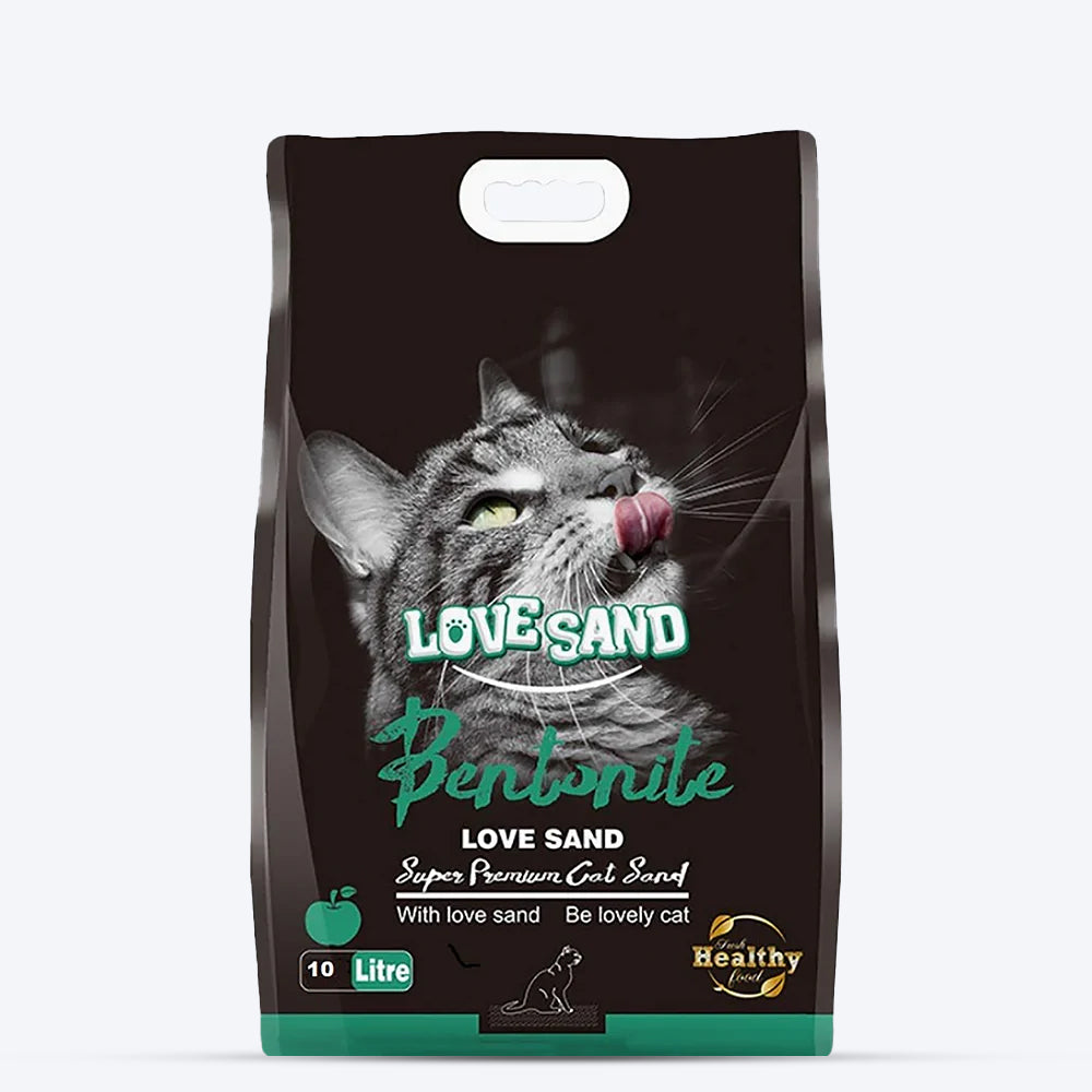 Emily Pets Fresh Scented Clumping Cat Litter, Apple For Cats - 10 litre - Heads Up For Tails