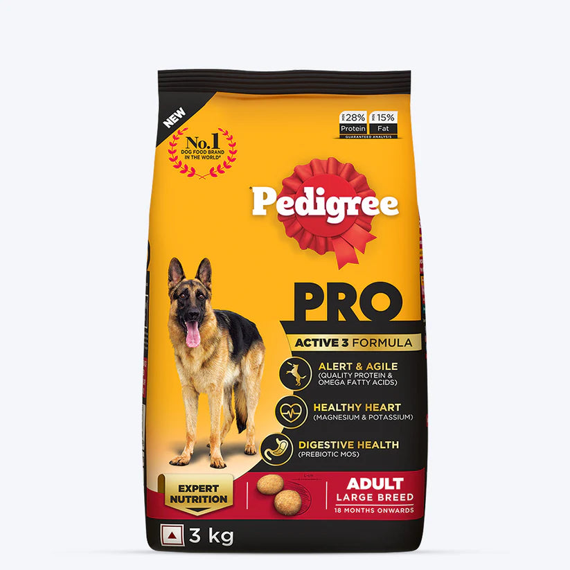 Pedigree Expert Nutrition Adult Dog Dry Food & Treat Combo - Heads Up For Tails