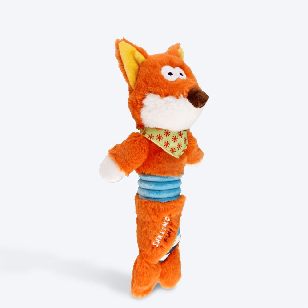GiGwi Fox Dog Plush Toy With Squeaker Inside - Heads Up For Tails