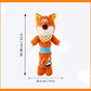 GiGwi Fox Dog Plush Toy With Squeaker Inside - Heads Up For Tails